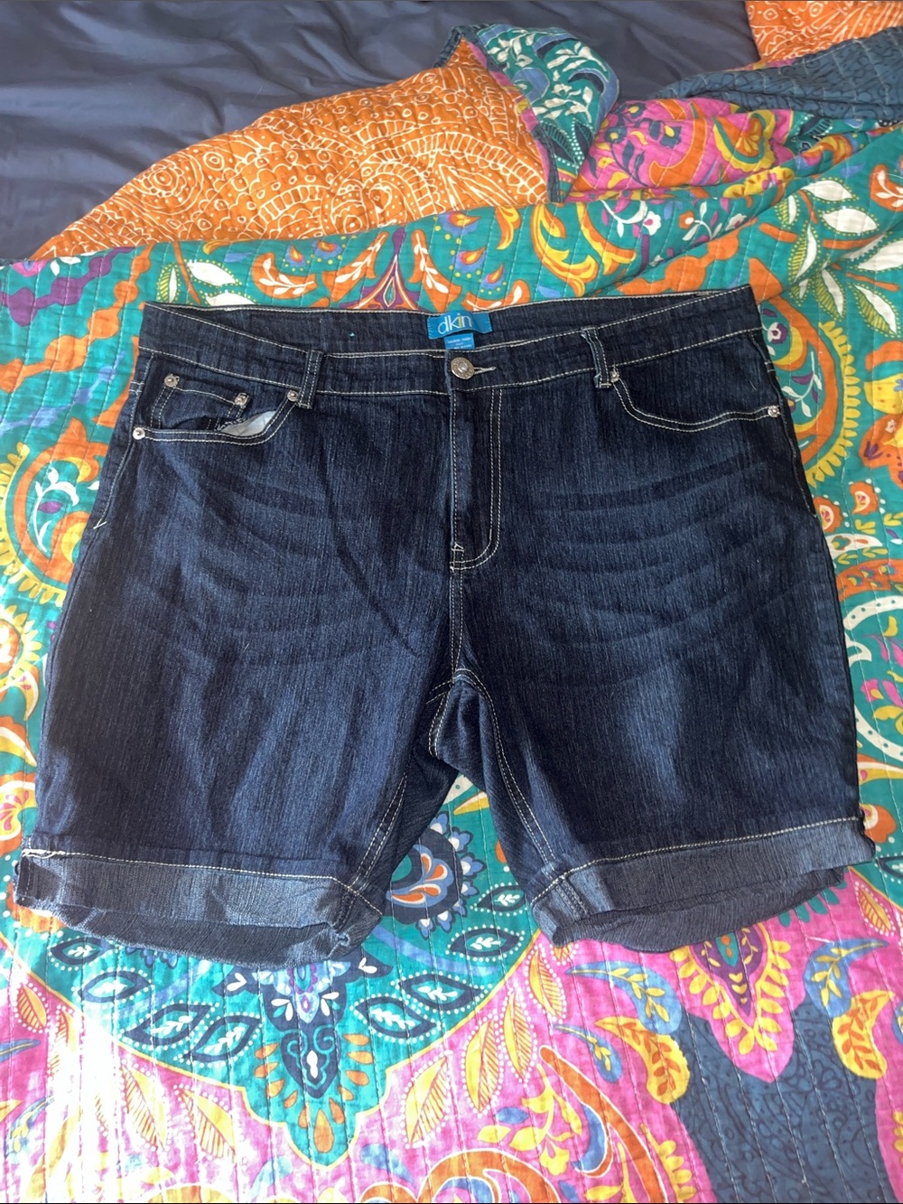 DKIN Denim Bermuda Shorts